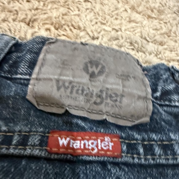 Wrangler‎ Jeans Mens 38x34 Blue Denim Cowboy Cut Straight Leg Classic 965T10S - Picture 7 of 7